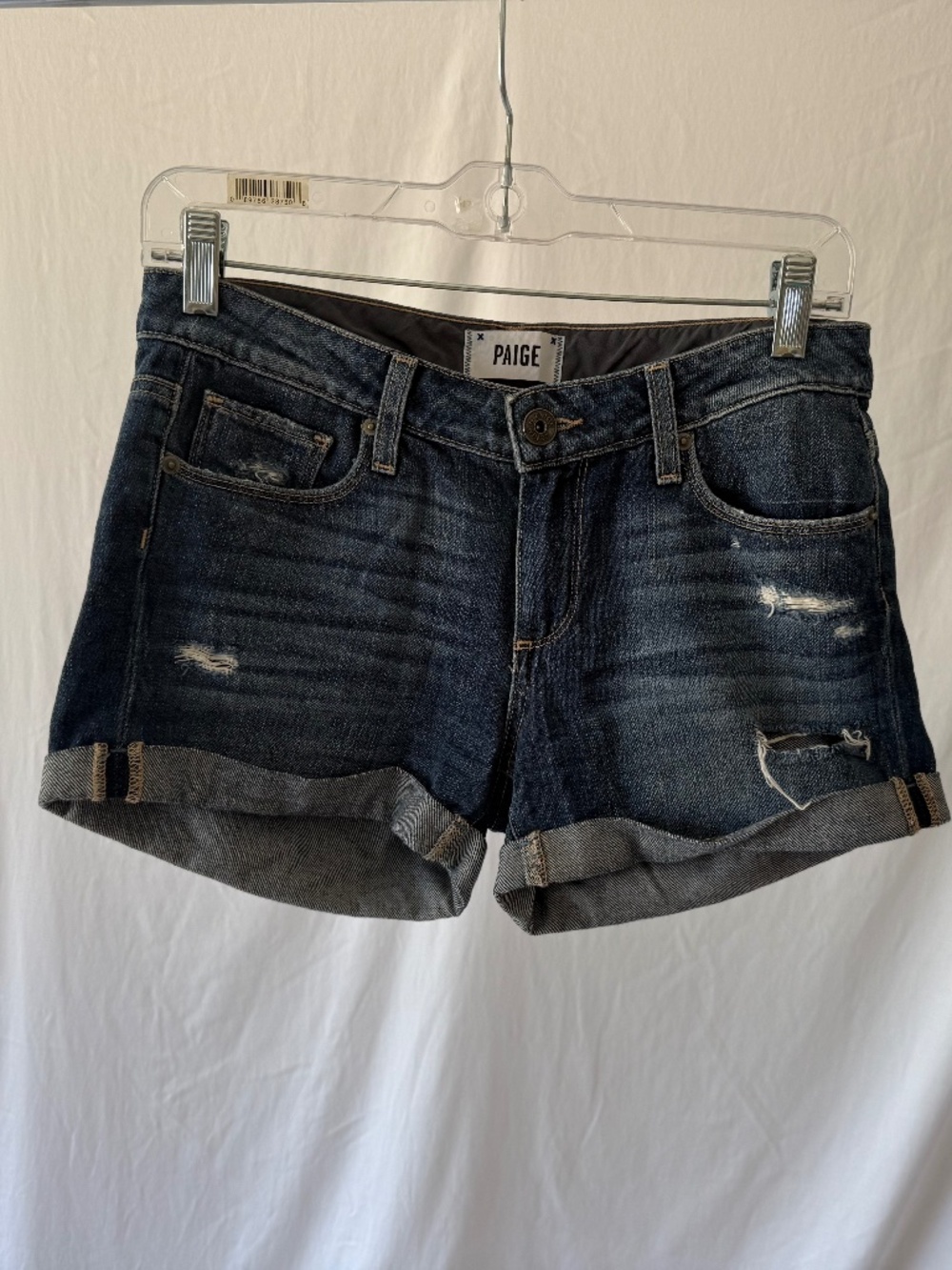 Paige Jimmy Jimmy Jean Denim Shorts Robyn 24 EUC